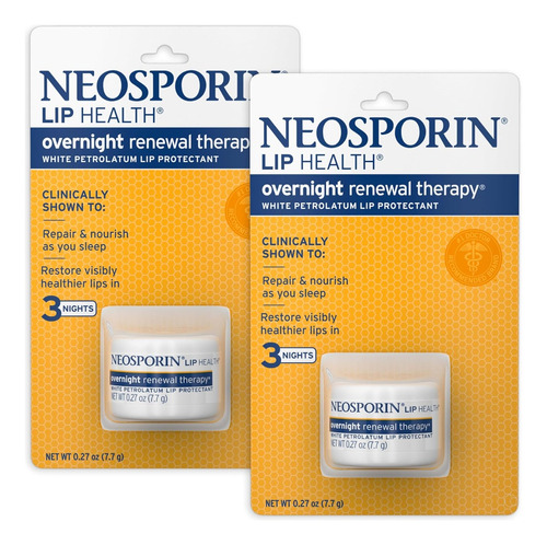 Neosporin Overnight Renewal Therapy Repara Nutre Labios X2un