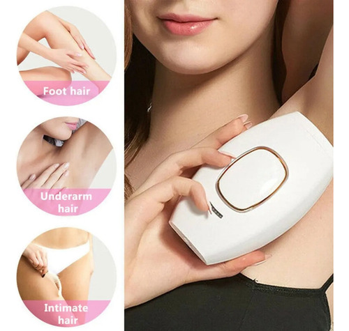 Depilador A Laser De Pelos Indolor Cabo Usb + Brinde