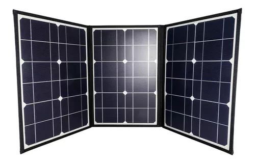 Panel Solar Plegable 52wp Salidas Mc4 Usb 5v Monocristalino