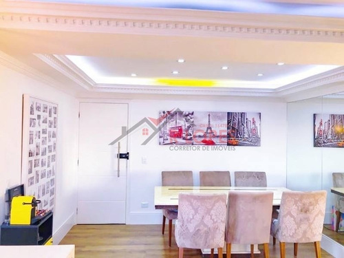 Imagem 5 de 30 de Lindo Apartamento Para Venda No Bairro Tatuapé, 3 Dorm, 1 Suíte, 2 Vagas, 108 M - 2064