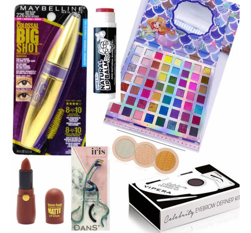 Pack Lote De Maquillaje Colossal