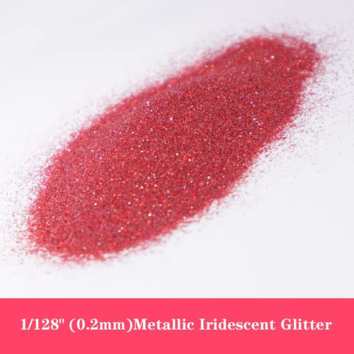 150g Holographic Glitter,0.2mm Ultra Fine Iridescent Gl...