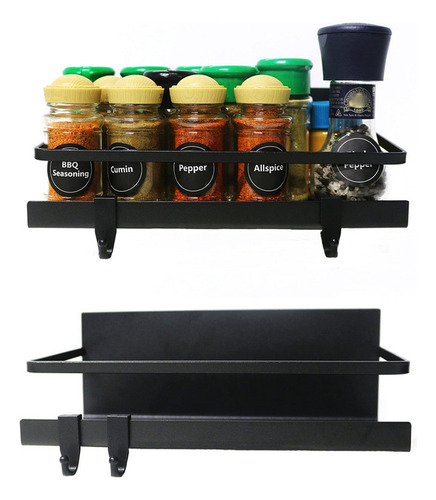 Rack Magnético De Especiarias Para Geladeira, Prateleira Mag