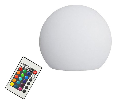 Bola De Luz Vibrante Led 4 Modos De 30 Centimetros