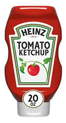 Ketchup De Tomate  (pack 6 Botellas 20 Oz)