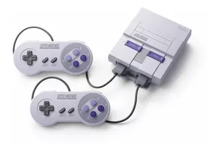 Nintendo Super NES Classic Edition 512MB color gris y violeta