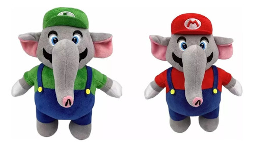 Peluche Periférico Super Mario Lumalee Con Forma De Elefante