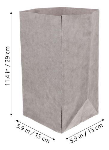 Recipiente De Papel Lavable, Bolsa De Papel Decorativa, Reut