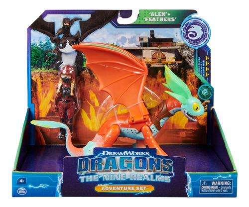 Dragons The Nine Realms Dragon C/fig Y Acc 20 Cm Int 66652