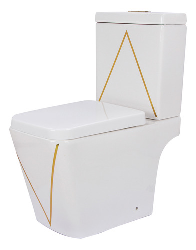 Vaso Sanitário Confort Plus Gold Line - Caixa Acoplada