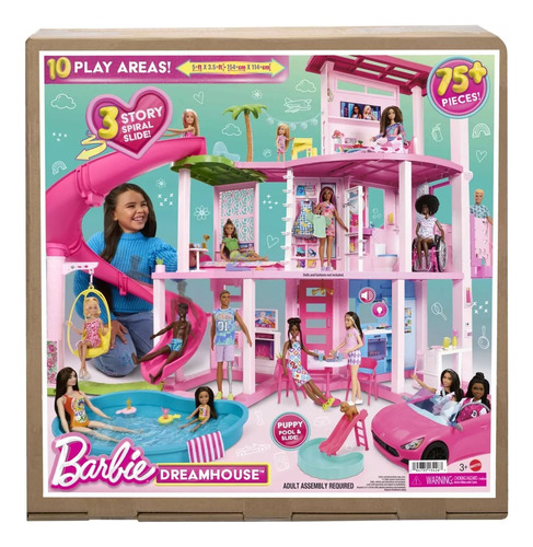 Barbie Set De Juego Nueva Casa De Los Sueños