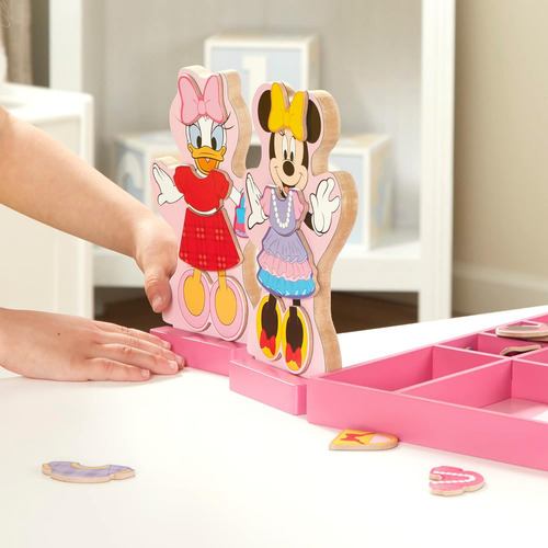 Melissa Doug Disney Minnie Mouse Y Daisy Duck Dress -up Magn