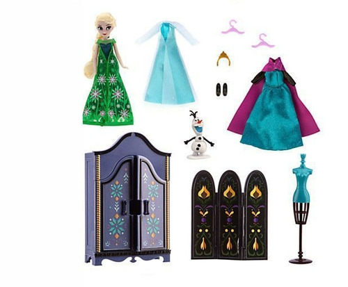 Set Guardaropas Elsa  Frozen  (15 Cm) A1647 Disney Original