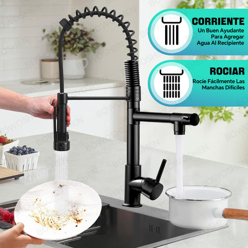 Grifo Monomando Fregadero Llave Mezcladora Tarja Cocina Flex