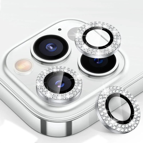 Protector Camara Glitter Compatible iPhone 14 Pro / Pro Max