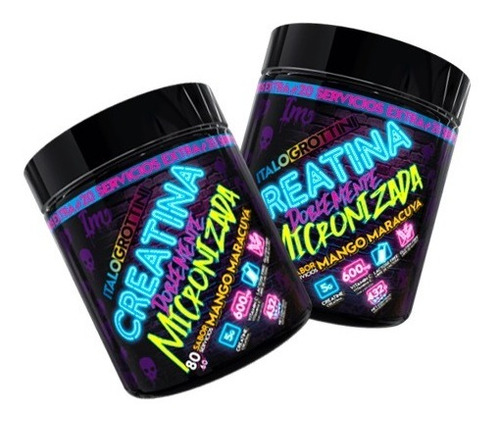 Creatina Micronizada 400gr Saborizada - 80 Serv