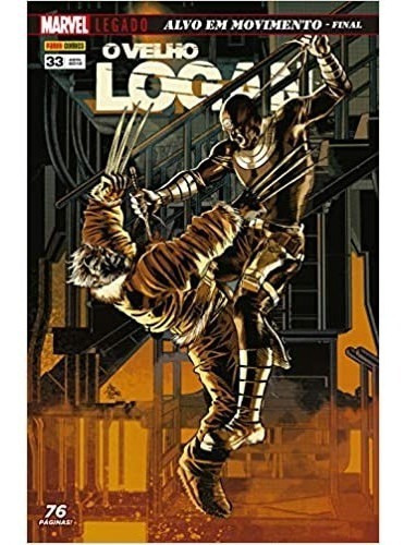 Velho Logan - Volume 33, De Ed Brisson. Editora Panini, Capa Mole Em Português, 2019