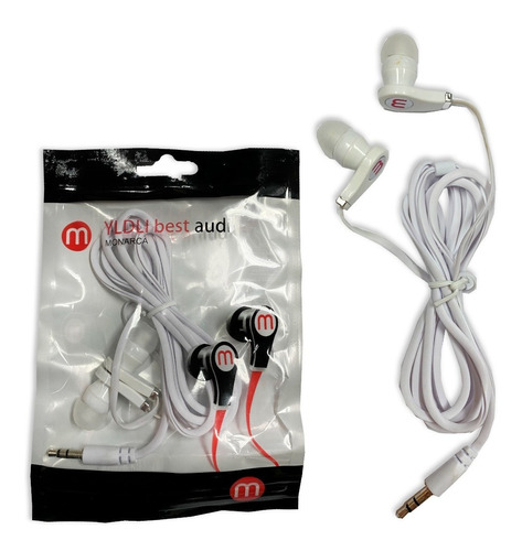 Imagen 1 de 8 de Auriculares In Ear Deportivos Con Cable Para Celular P Jack