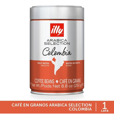 Café Illy Granos Colombia 250g