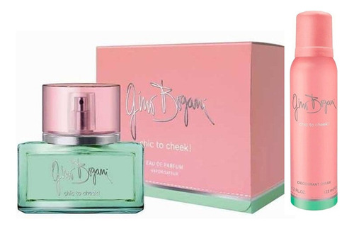 Kit Perfume Gino Bogani Chic To Cheek X 60ml + Desodorante 