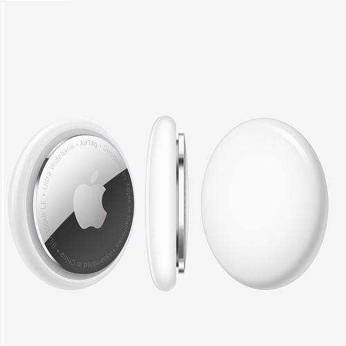 Imagen 2 de 6 de Lamina Hidrogel Para Apple Airtag Frontal + Trasera Pack 8