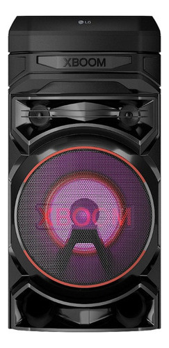 Torre De Sonido LG Xboom Rnc5 500 Watts Rms Voltaje 110-240v Color Negro