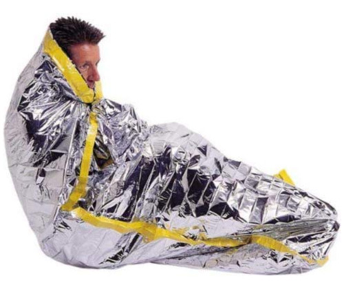 Mylar Manta Para Dormir Supervivencia Emergencia 2