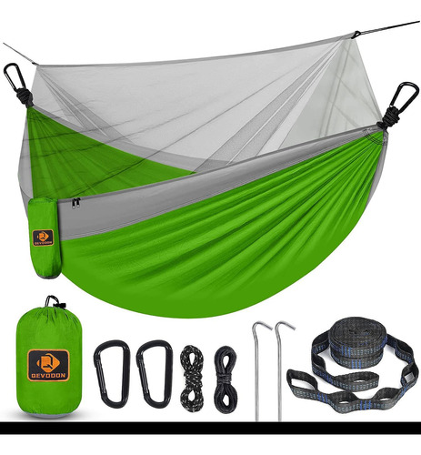 Hamaca Paraguaya Con Mosquitero Ultra Liviana Camping 