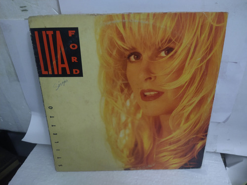 Lp Vinil Lita Ford . Stiletto (Usado)