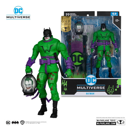 Mcfarlane Dc Multiverse Batman Last Knight On Earth Gold Lab (Usado)