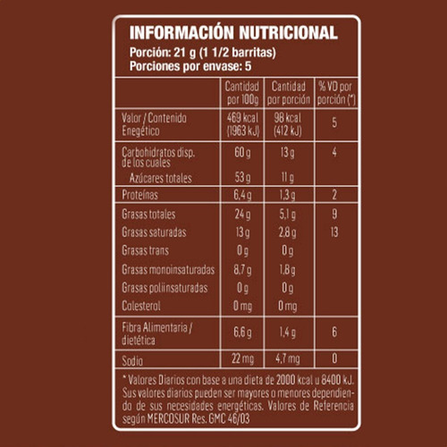 Imagen 6 de 10 de Chocolate Aguila Taza Negro Sin Tacc Libre De Gluten