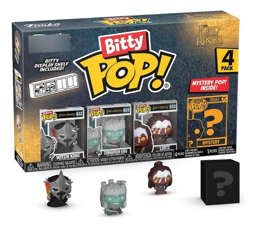 Funko Bitty Pop Lord Of The Rings 4 Pack Set Witch King