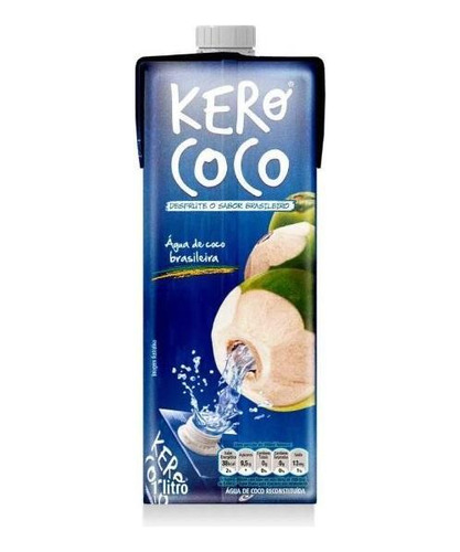 Kit De Agua De Coco Kero Coco 3 Litros- Ideal Para Drinks