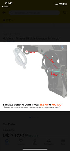 Kit Completo Quadro Moby 4 Tempos Nova Sem Detalhes