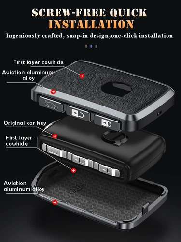 Ml Funda Protectora For Llavero For Volvo Xc90 Xc60 S60 S90