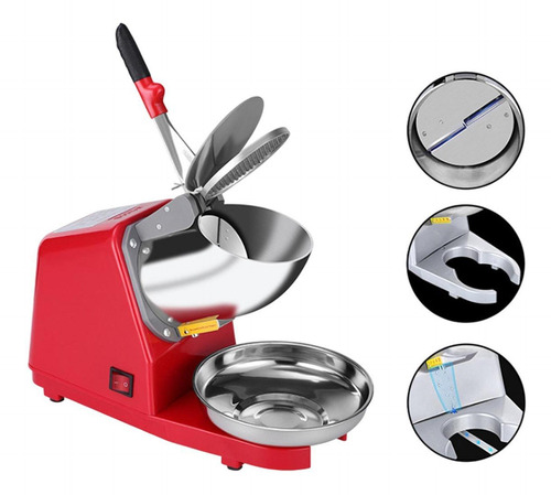 Máquina De Gelo Barbeada Elétrica De Gelo Leve Conveniente