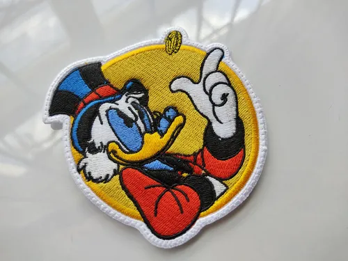 Parche Bordado Tio Rico Mc Pato Disney Pato Donald