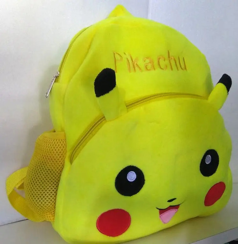 Mochila Pokemon Pikachu Peluche | MercadoLibre