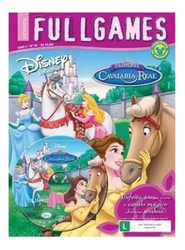 Jogo Da Disney Princess Cavalaria Real Para Pc Original N.f.