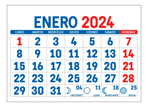 Mini Calendario 2023 Formato Digital