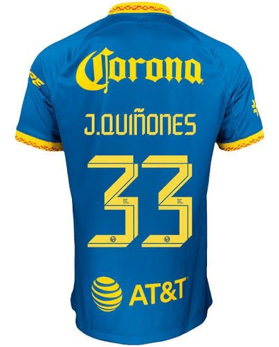 Jersey Quiñones#33 Playera Jugador 2023 Fútbol America,local