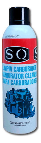 Limpia Carburador Cuerpo Aceleracion Sq Original Spray 354ml