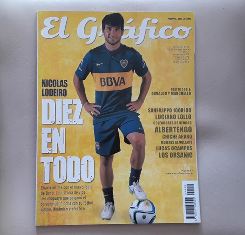 Revista El Grafico Diez En Todo N° 4456 Abril 2015