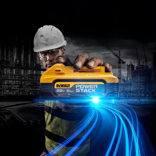 Martelete Rompedor e Perfurador SDS Plus 26mm Dewalt, Modelo DCH133H2, Com Maleta de Ferramentas, 2 Baterias 5Ah, 1 Carregador, 20V