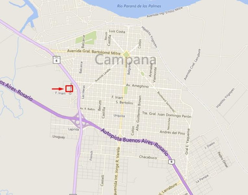 Imagen 2 de 3 de Deposito Alquiler O Venta En Campana 1720 M2 Más Oficinas. Terreno 8000 M2
