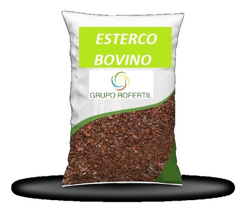 Esterco Bovino - Curtido - Esterilizado 05kg