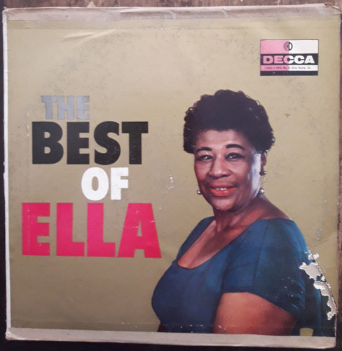 Lp Vinil (g+/vg) Ella Fitzgerald The Best Of Ella 1a Ed Br