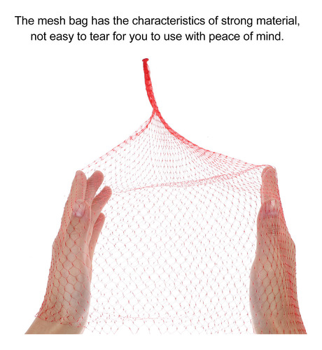 100 Bolsas De Malla Reutilizables Para Productos Agrícolas,