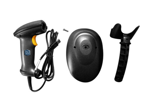 Imagen 4 de 4 de Lector de código de barras con soporte 3nStar SC100 USB/RS-232 1D 5V gris