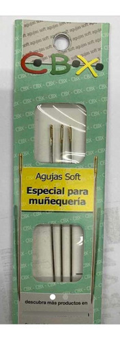 Aguja Soft Para Muñequeria 